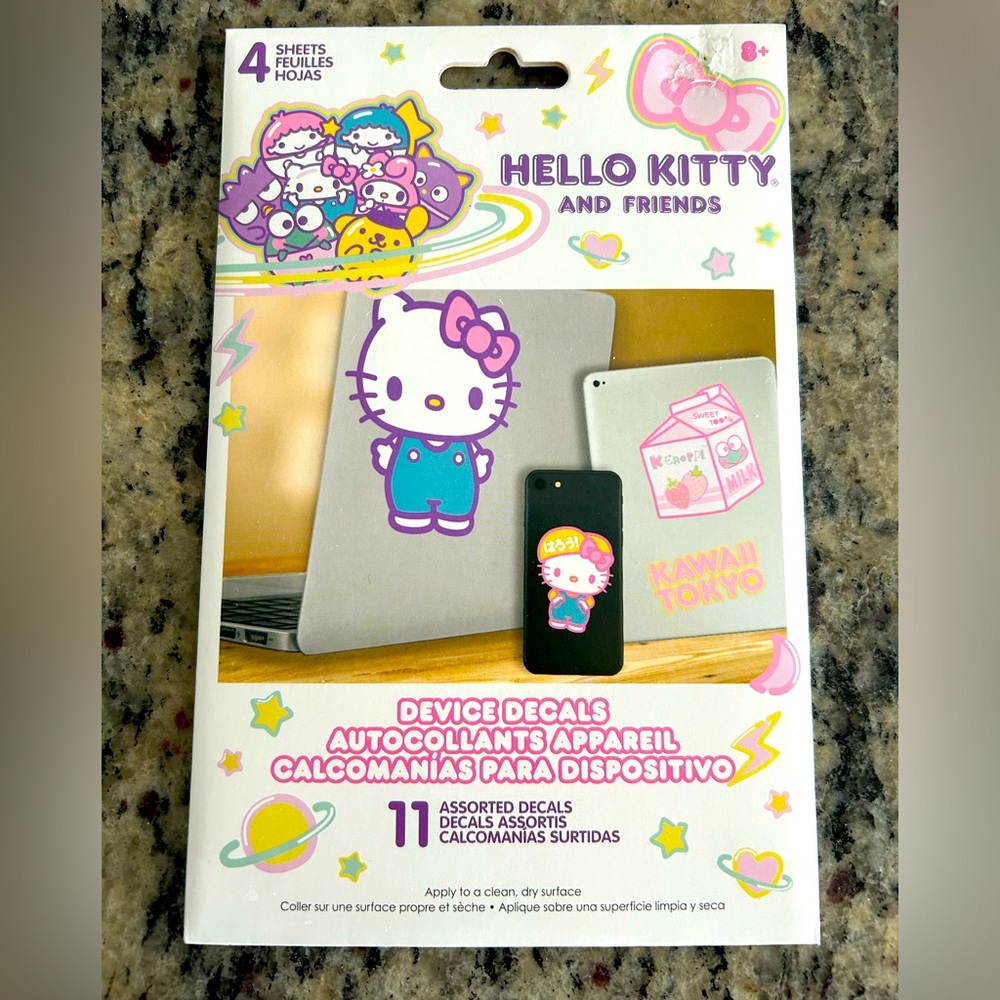 Hello kitty decal stickers